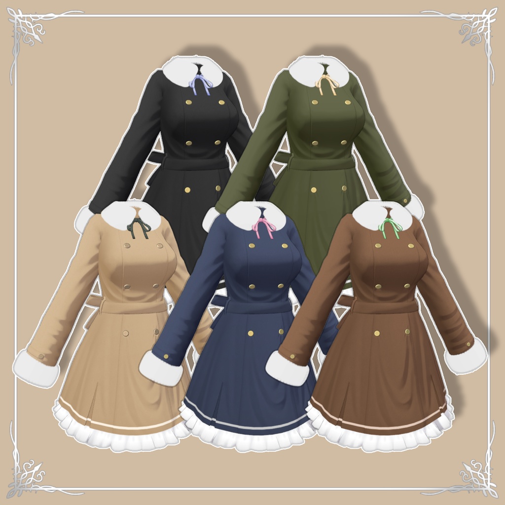 【舞夜用衣装】ウィンターコート