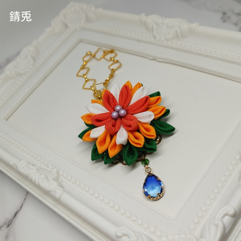 鬼滅キャラクターモチーフつまみ細工