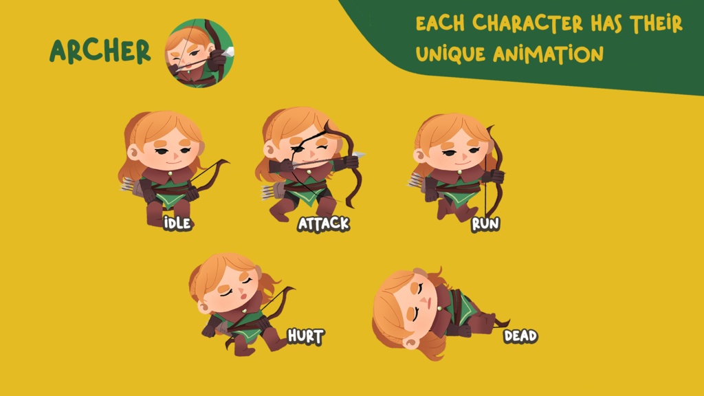 2D Spine Character Fantasy Cute Pack 1