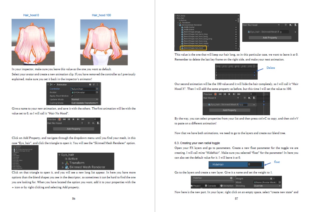 *FREE* [ENG] Avatar Customization Guide for VRChat SDK 3.0 - Second ...