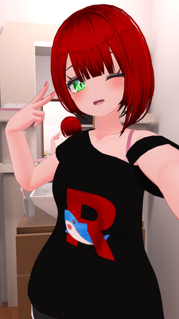 R団風 Pool Shark T(黒)