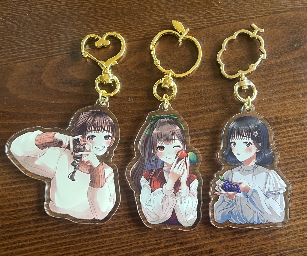 アクリルキーホルダー①