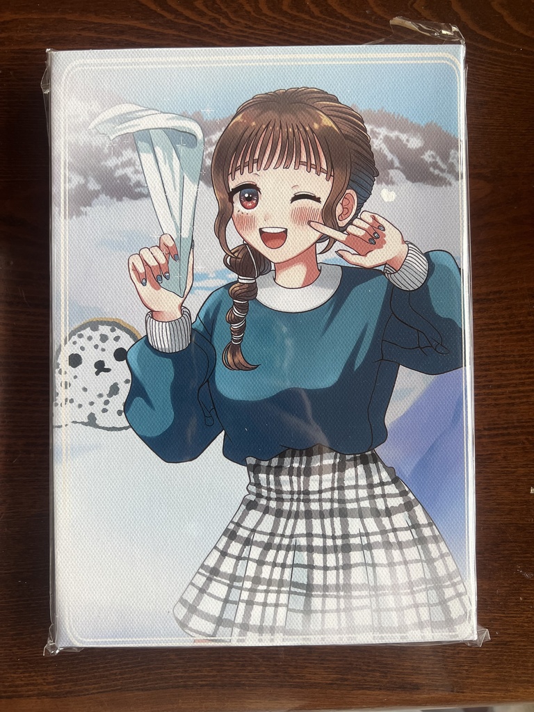 複製キャンバス 乙女ちゃん(流氷館)