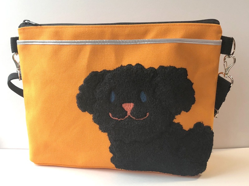 【期間限定】おさんぽ連れてって！黒プードルバッグ【～10/9】