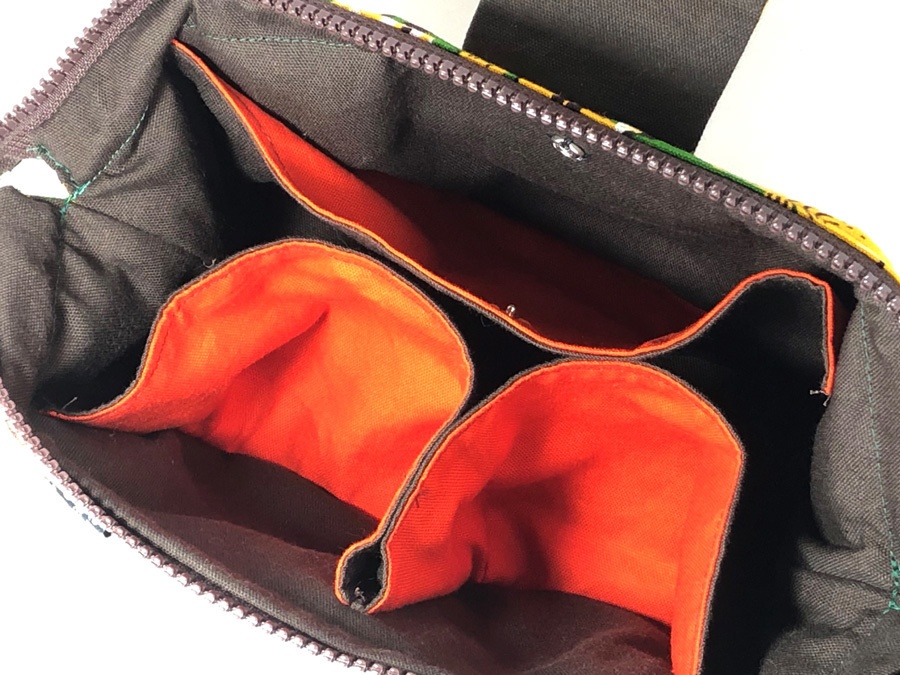 【会計ポーチ】きつね柄 ver.02 (終)