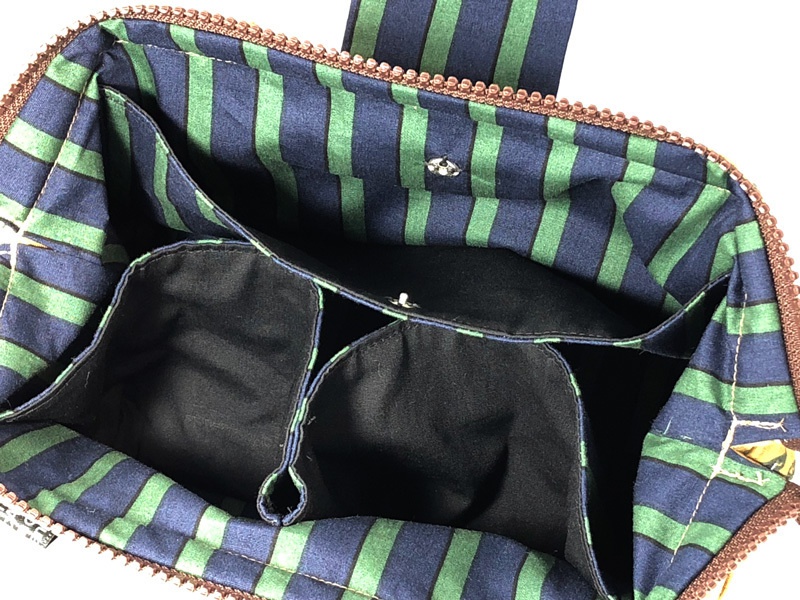 【会計ポーチ】きつね柄02