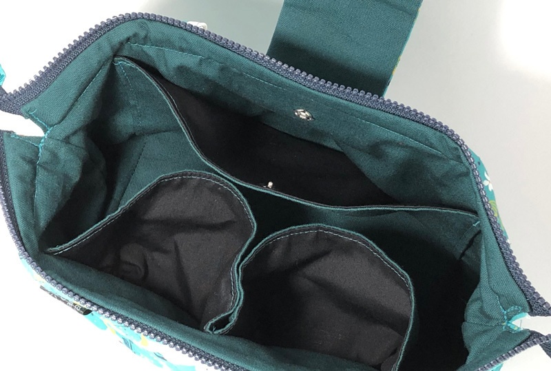 【会計ポーチ】オウム柄