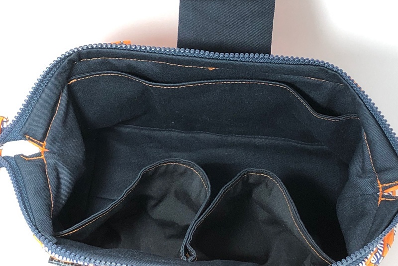 【会計ポーチ】シマウマ柄