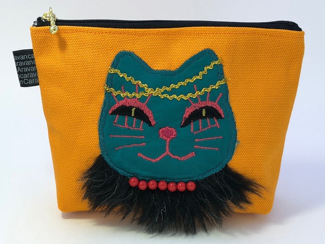 【BIG SALE!!】猫ポーチ「占い師」