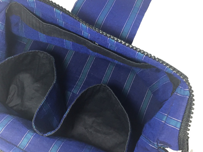 【ポーチ】387おばちゃんの会計ポーチ くま柄