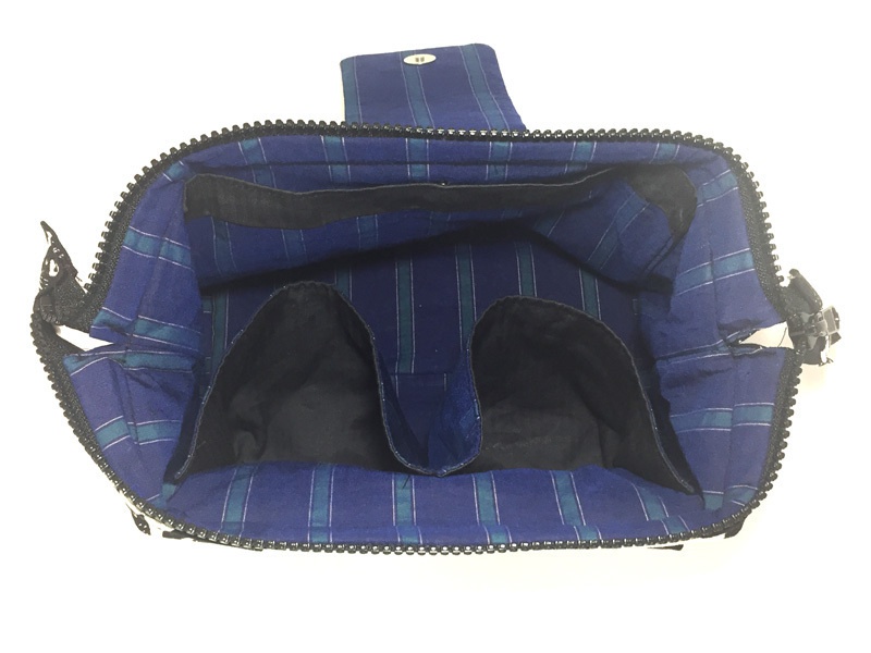 【ポーチ】387おばちゃんの会計ポーチ くま柄