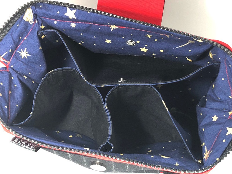 【この生地では最後】サリエリ ver.03【会計ポーチ】