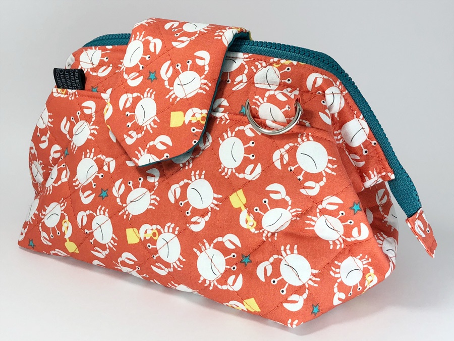 【会計ポーチ】カニ柄