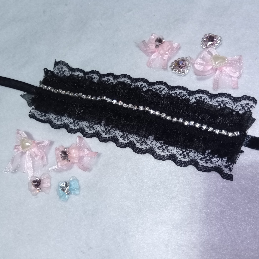  ♡ヘッドドレス10cm～12cm用♡