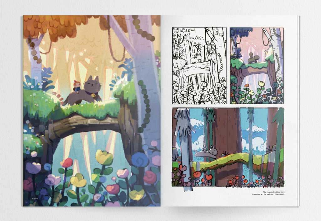 「The Little Journeys」Amelicart Artbook/ ア・メリカ画集