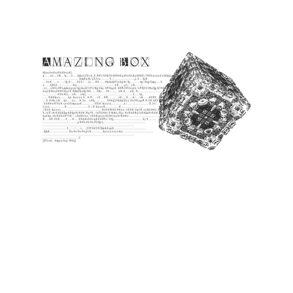 Amazing Box #01 White