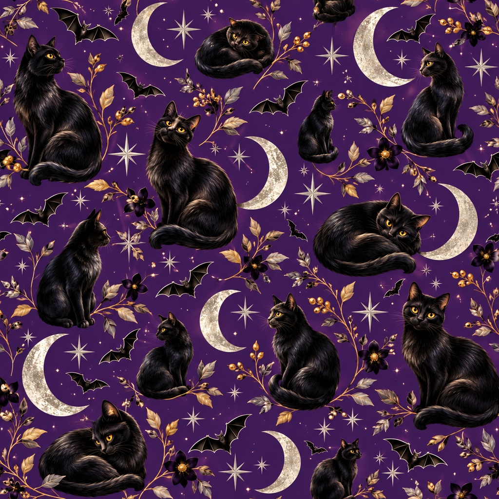 Halloween Digital Paper|ハロウィン デジタルペーパー|4柄×各6枚・24枚セット|30×30cm