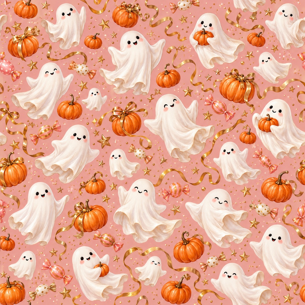 Halloween Digital Paper|ハロウィン デジタルペーパー|4柄×各6枚・24枚セット|30×30cm