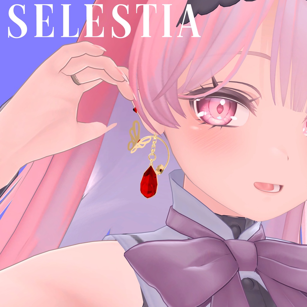 【無料 FREE】 RedFly Earrings 緋飛耳飾