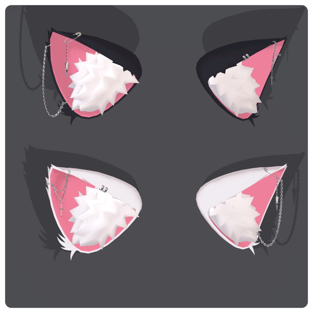 PuppetCat Ears/Tail Set 布偶貓の耳/尾