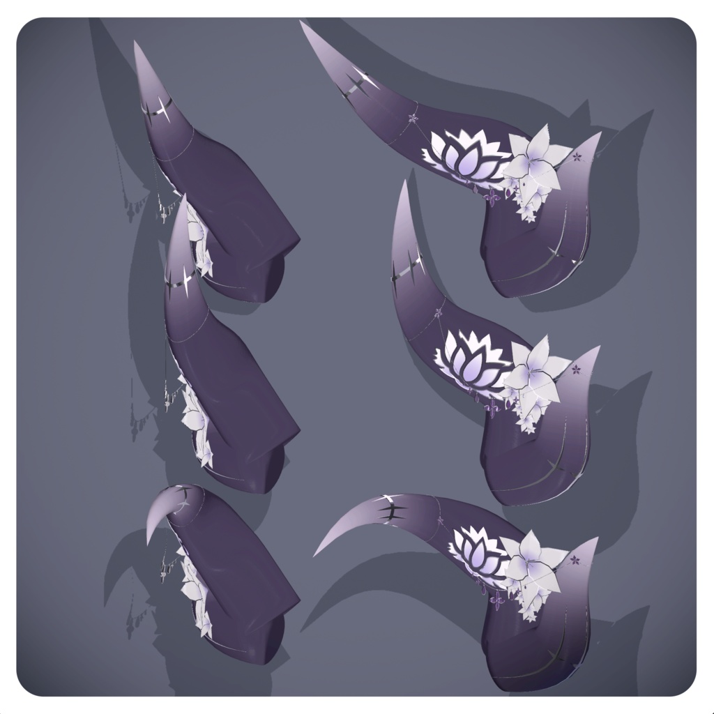 「FlosLepos」 Horns / 靈花の角