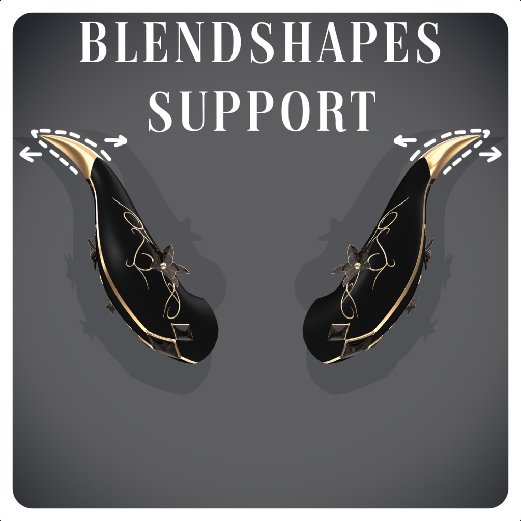 「RoyalGold」 Horns / 貴金の角