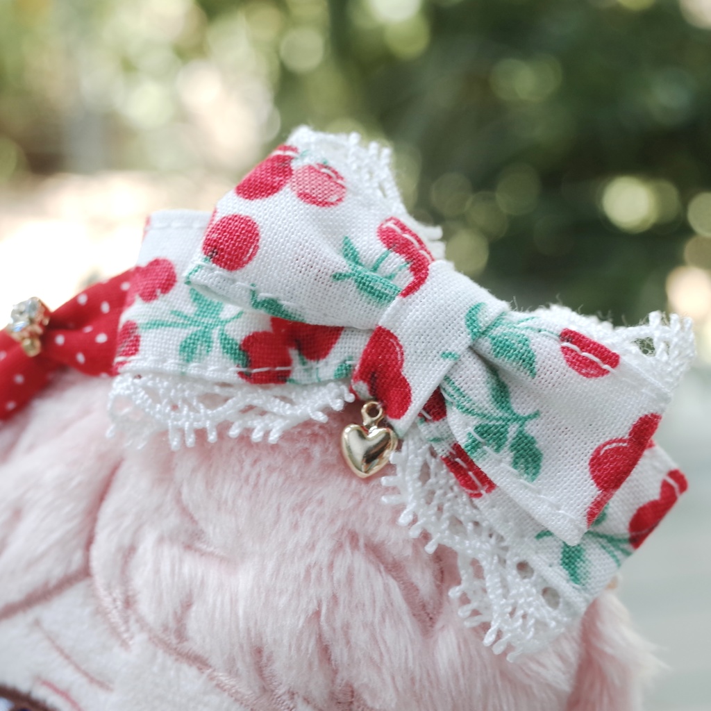 さくらんぼドレス【12cmぬいサイズ】