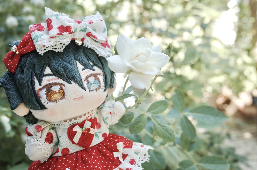 さくらんぼドレス【12cmぬいサイズ】