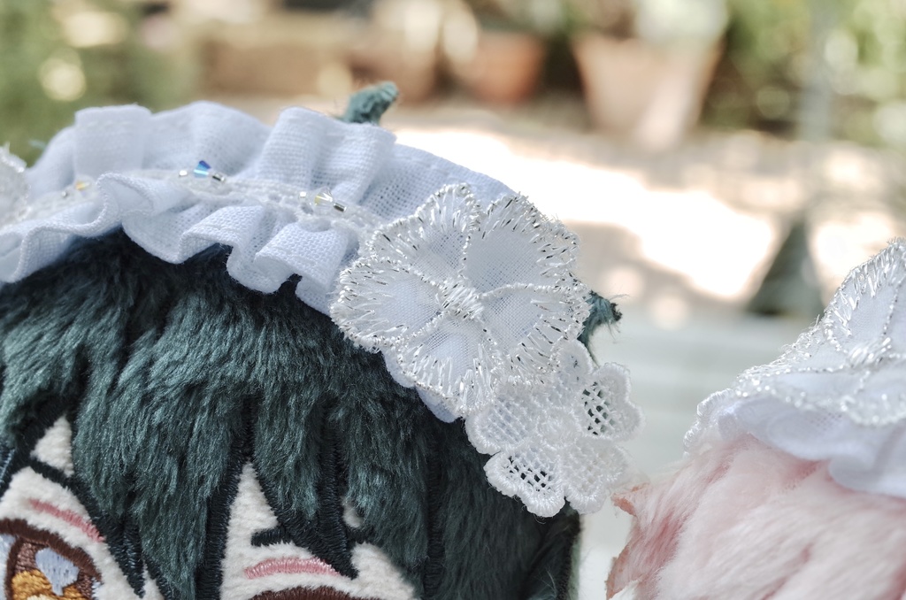 ピュアホワイトなドレス【12cmぬいサイズ】