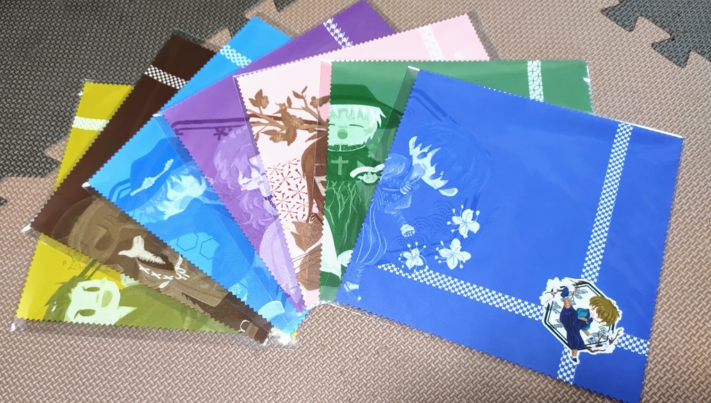 鬼道衆キャラ別眼鏡拭き