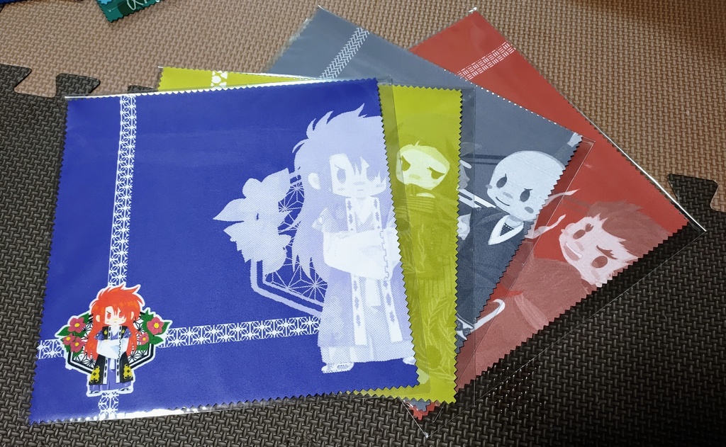 鬼道衆キャラ別眼鏡拭き