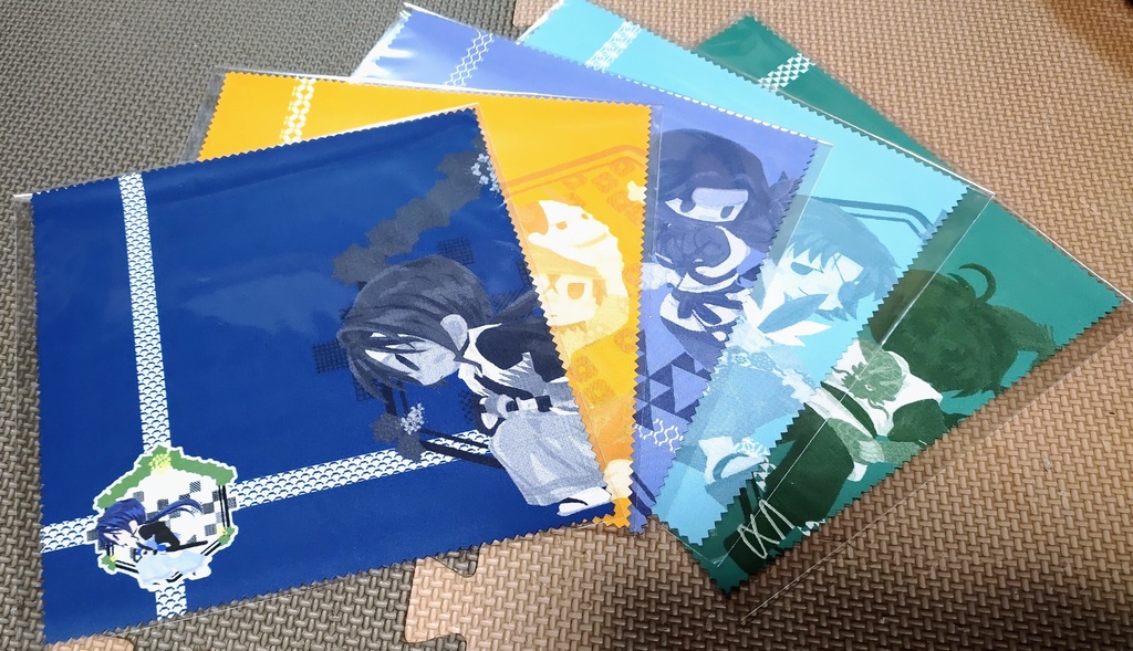 鬼道衆キャラ別眼鏡拭き