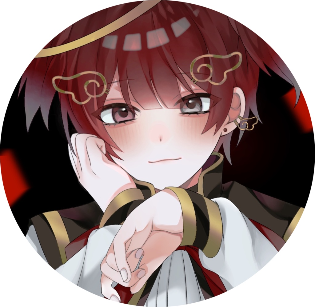 等身丸缶バッジ