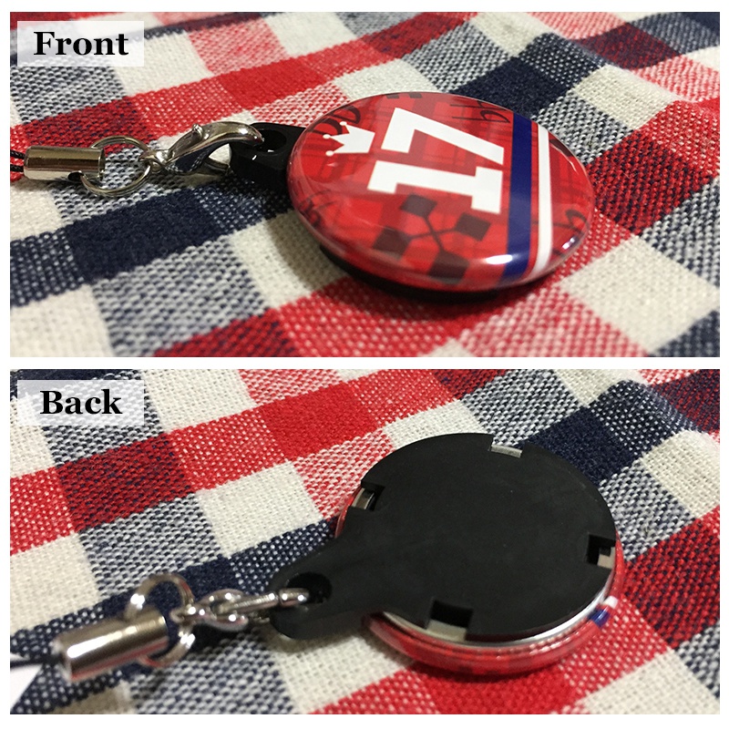 【アイナナ】ユニットモチーフ缶バッジ風ストラップ