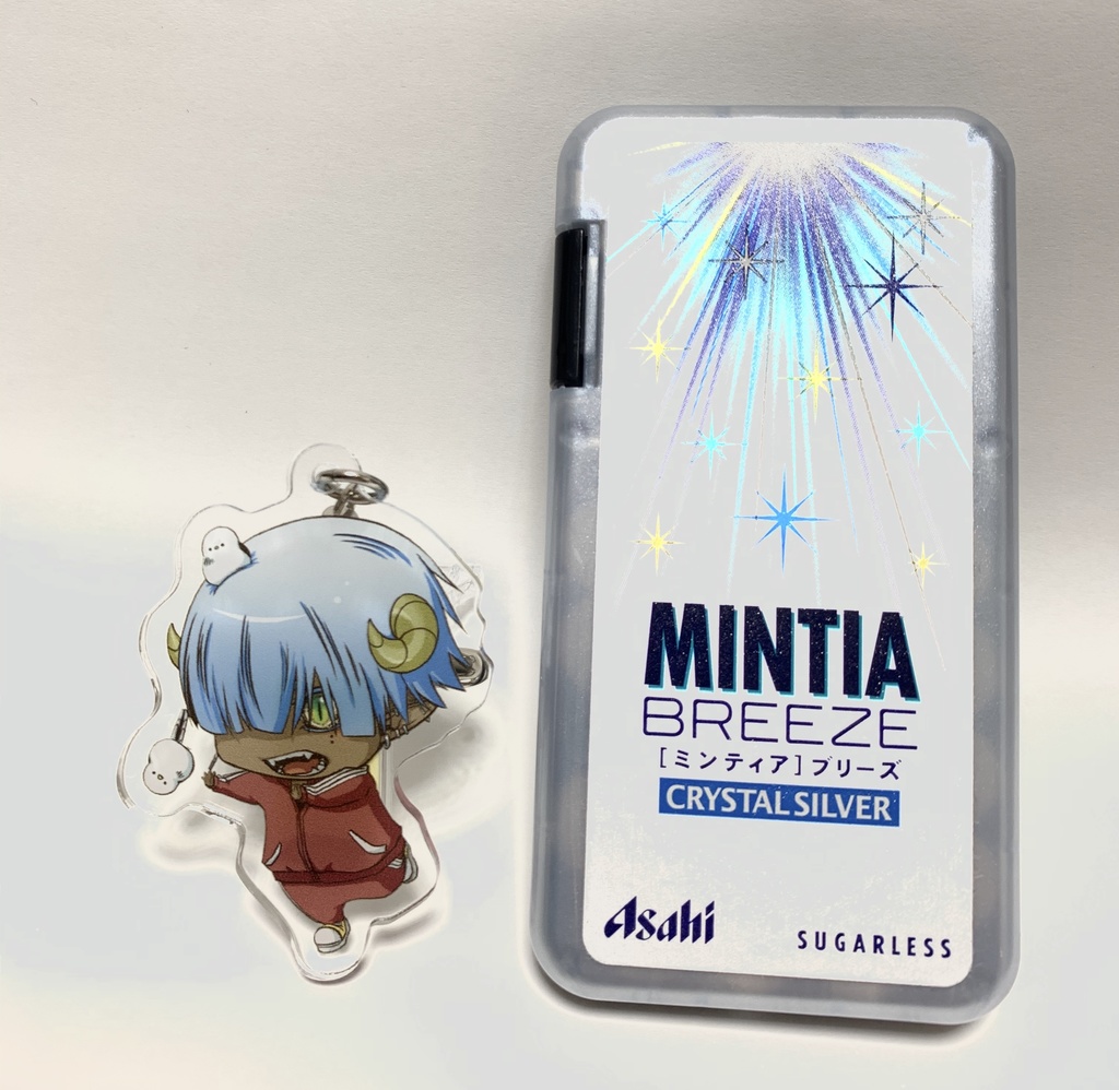 走るの大好きアクリルキーホルダー