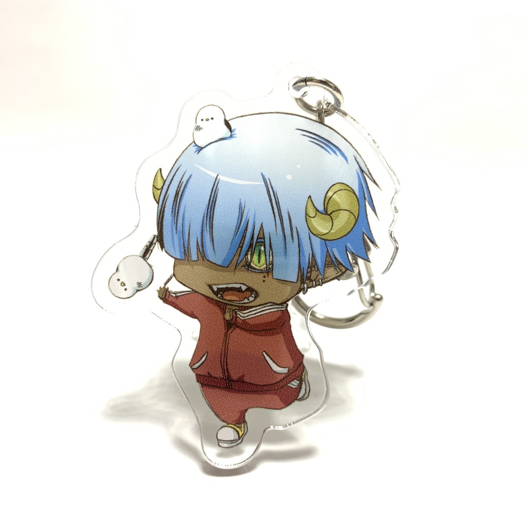 走るの大好きアクリルキーホルダー