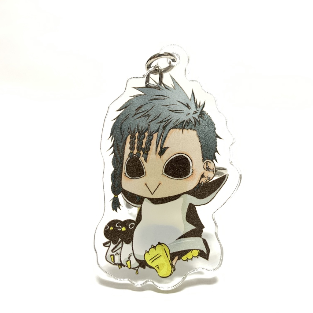 走るの大好きアクリルキーホルダー