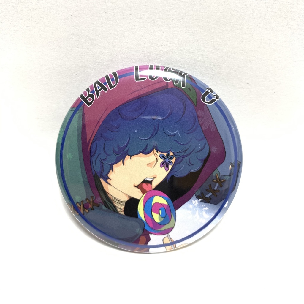 みんな笑顔の缶バッジ