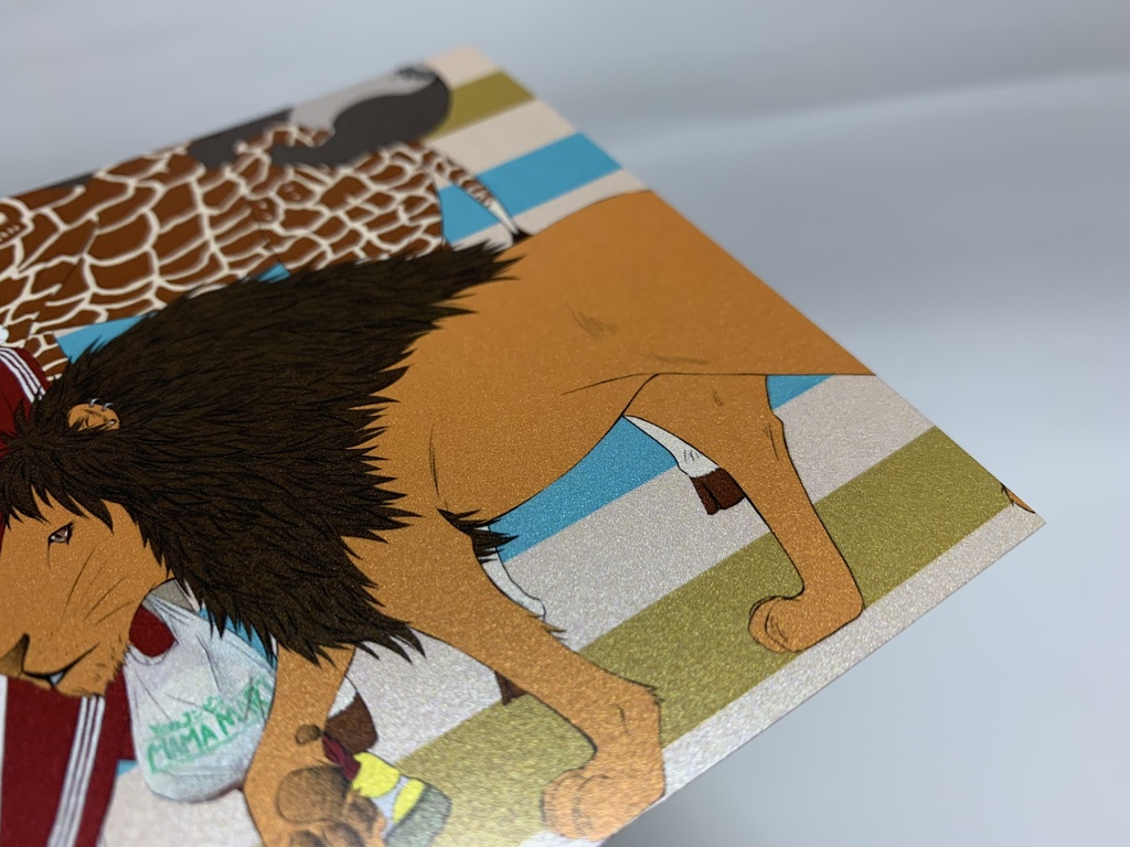 四種四様いろんな味のポストカード