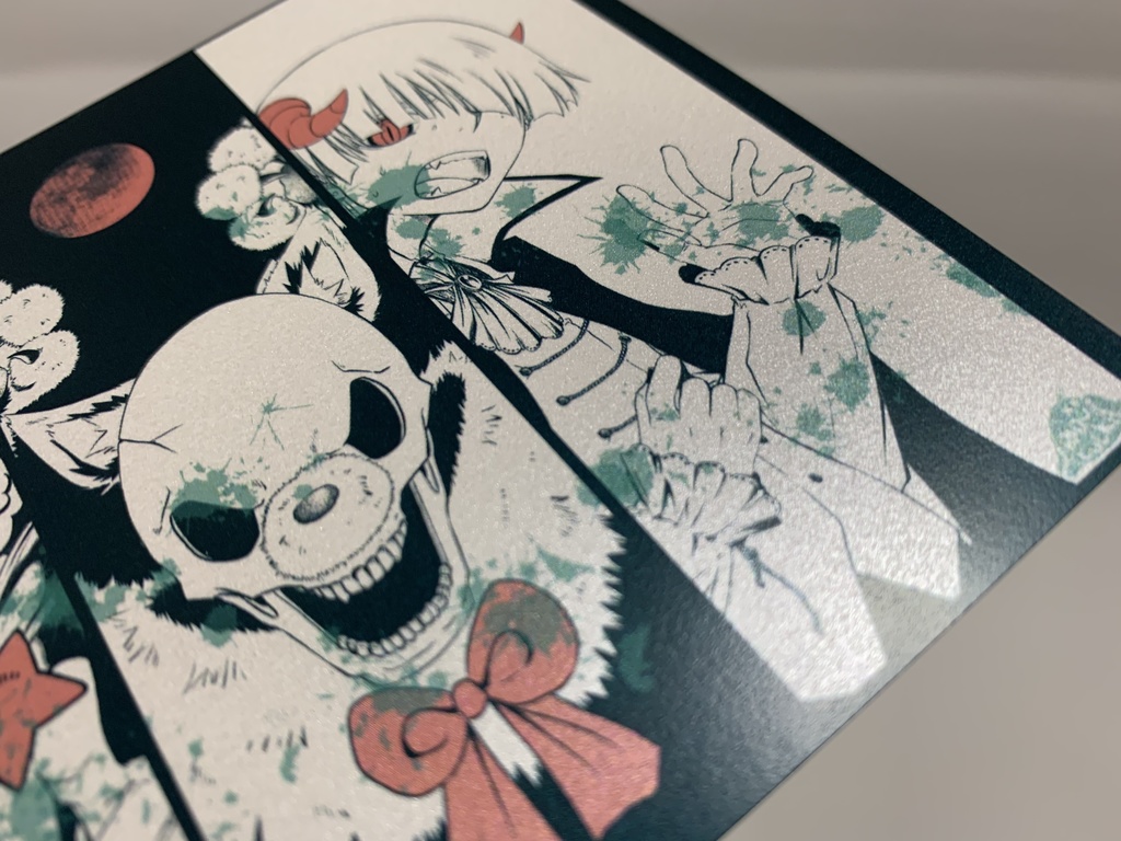 四種四様いろんな味のポストカード