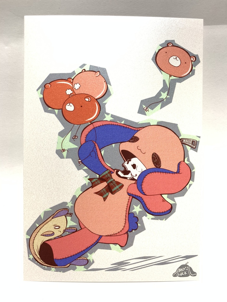 四種四様いろんな味のポストカード