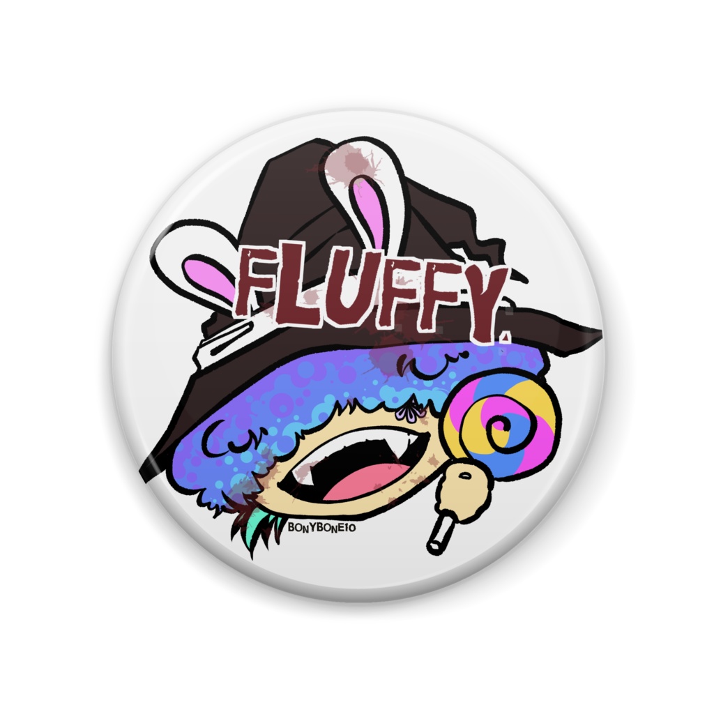 HAPPY HALLOWEEN 缶バ H+D