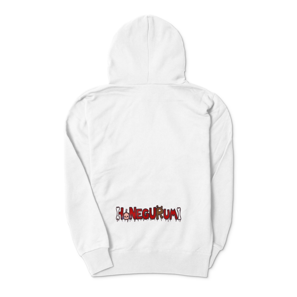 HAPPY HALLOWEEN ジップパーカー H+D