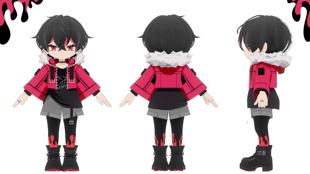 ハバネロピーチ/オリジナル3Dモデル