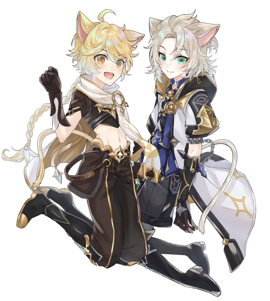 空＆アルベドケモショタアクリルスタンド