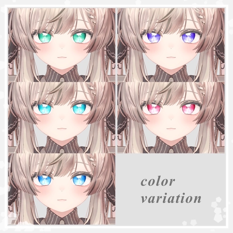 【マヌカ対応】【無料】SparklingEye Texture 【5color】