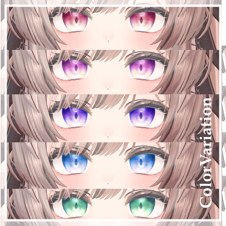 【マヌカ、森羅対応】PureCat EyeTexture【5color