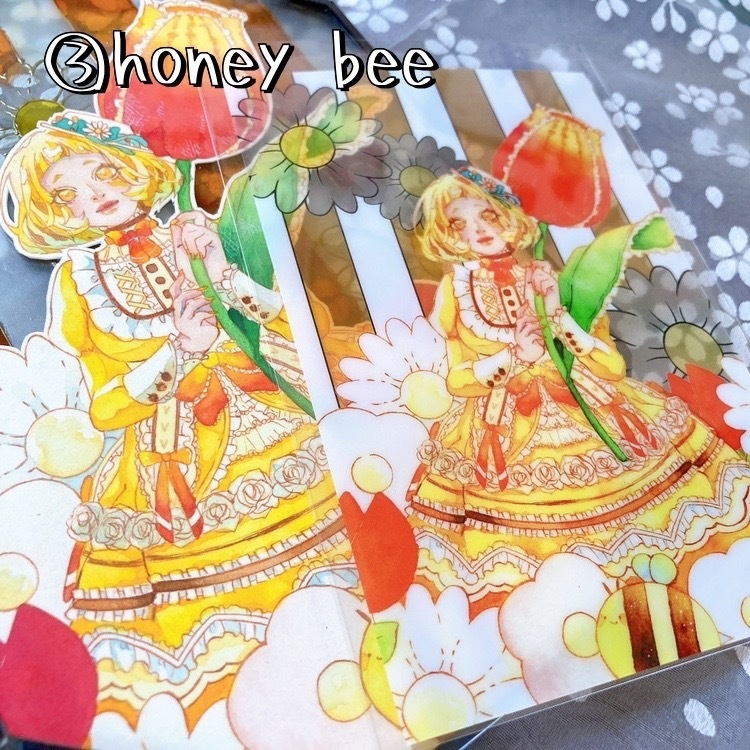 ステンドグラスポストカード