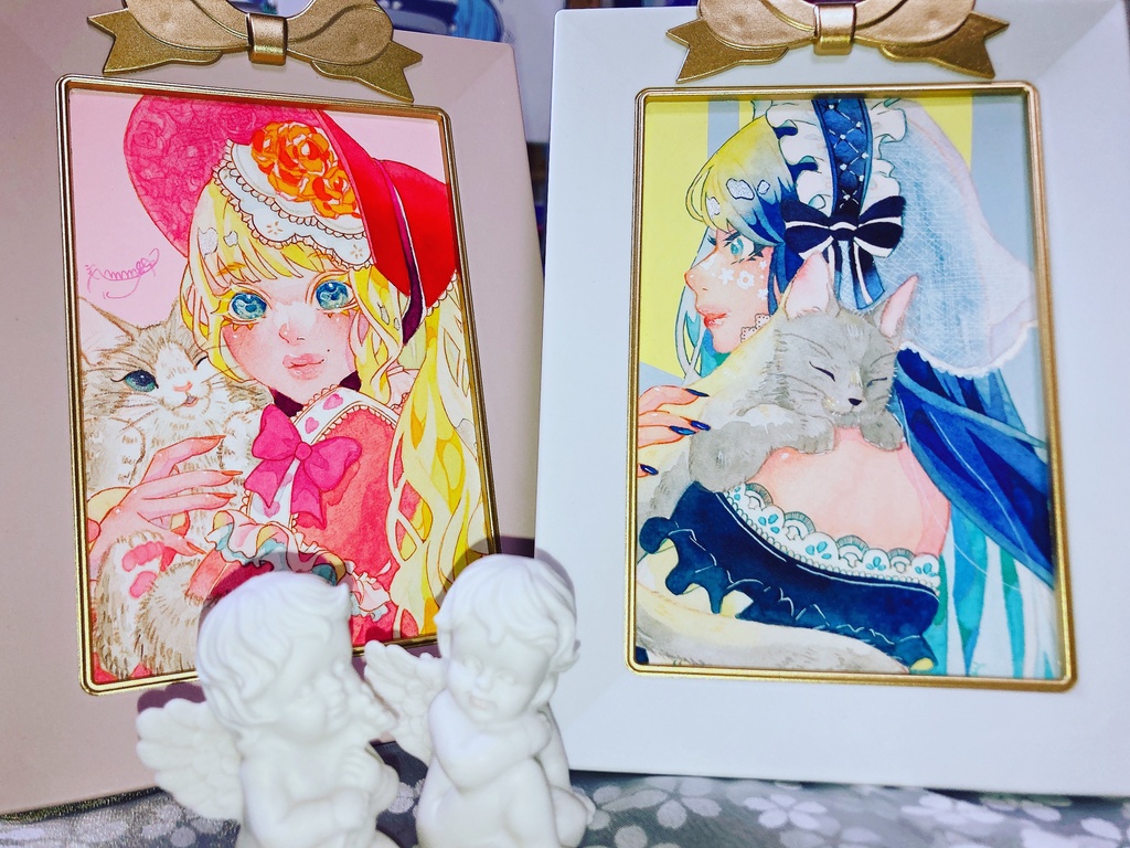 ♡ 夢絵オーダー イラストオーダー ポストカード ♡ - メルカリ