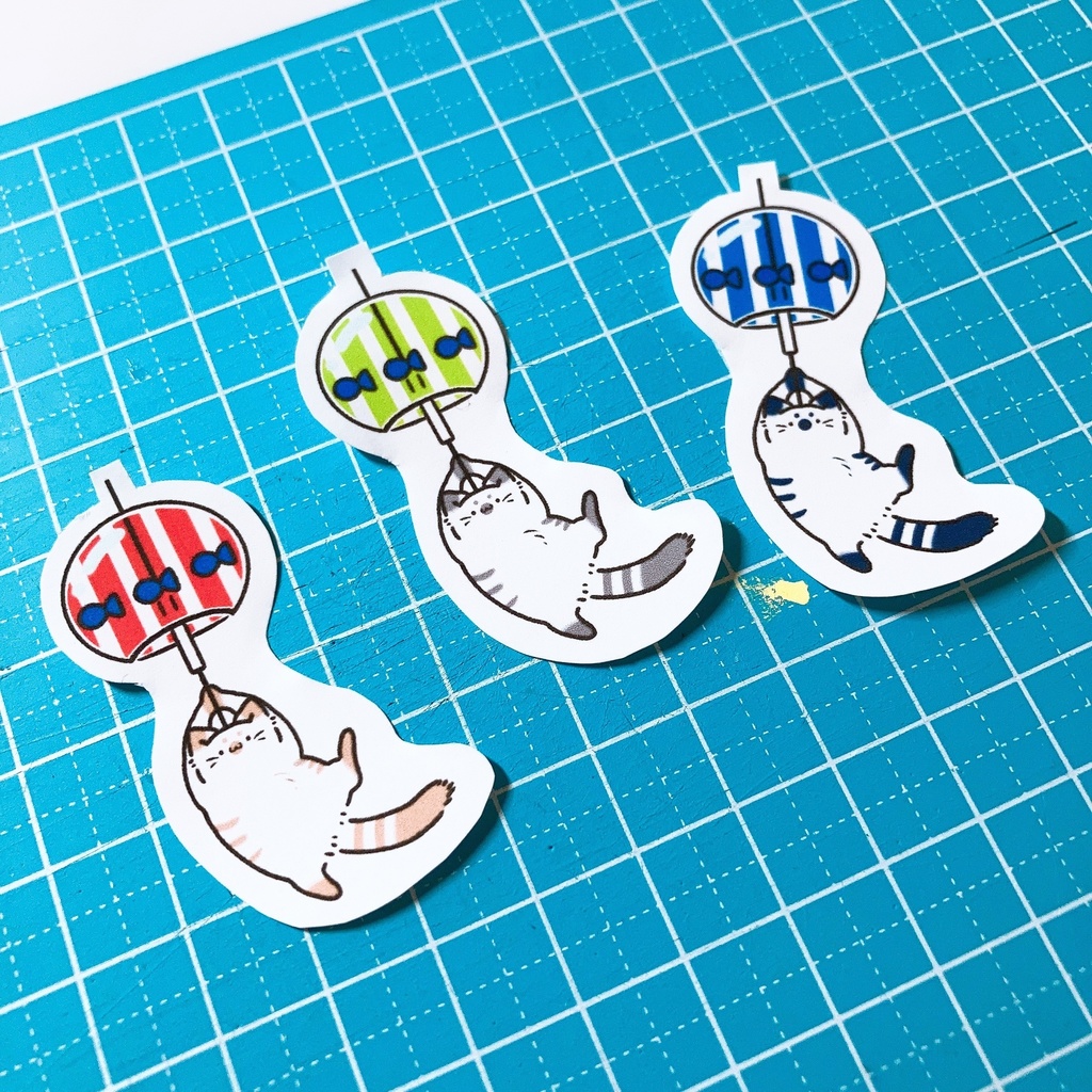 ねこちゃんステッカー